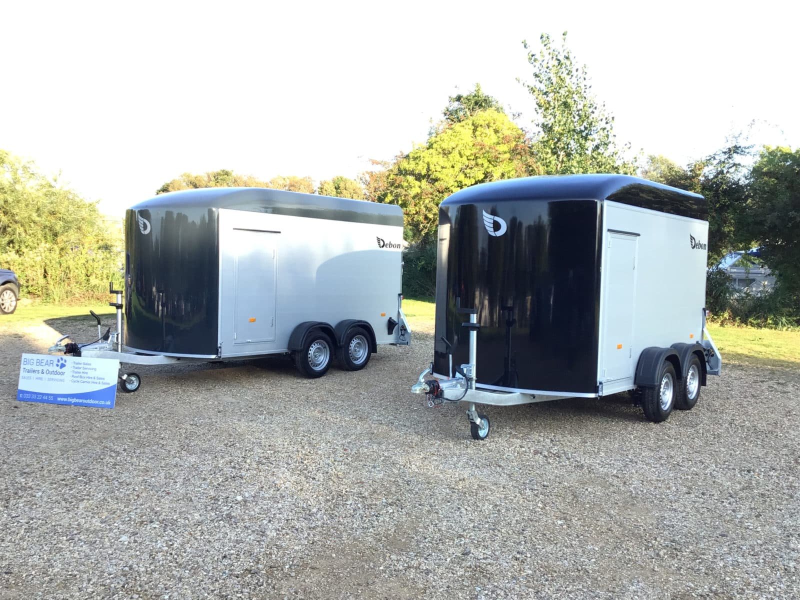 Enclosed motorbike trailers for clearance sale