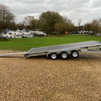 Woodford Trailers Flat Bed FBT-151 with Tilt and Winch
