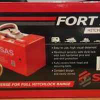 SAS Fort A Fortress Hitch Lock - can be fitted hitched or unhitched