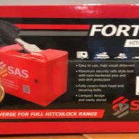 SAS Fort B Fortress Hitch Lock - a versatile hitch lock for hitched or unhitched