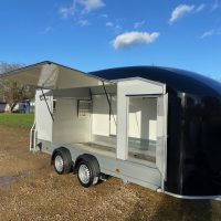 New Debon C2000 Enclosed Car Transporter with side doors and 2 x Gull Wings