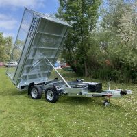 Nugent – Tipper T3118H with hinged mesh sides and solid drop sides