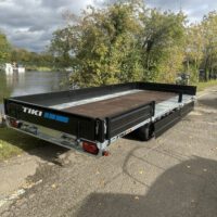 TIKI FX510 TRI 13" Flatbed With Side Sets, Spare wheel and Ramps